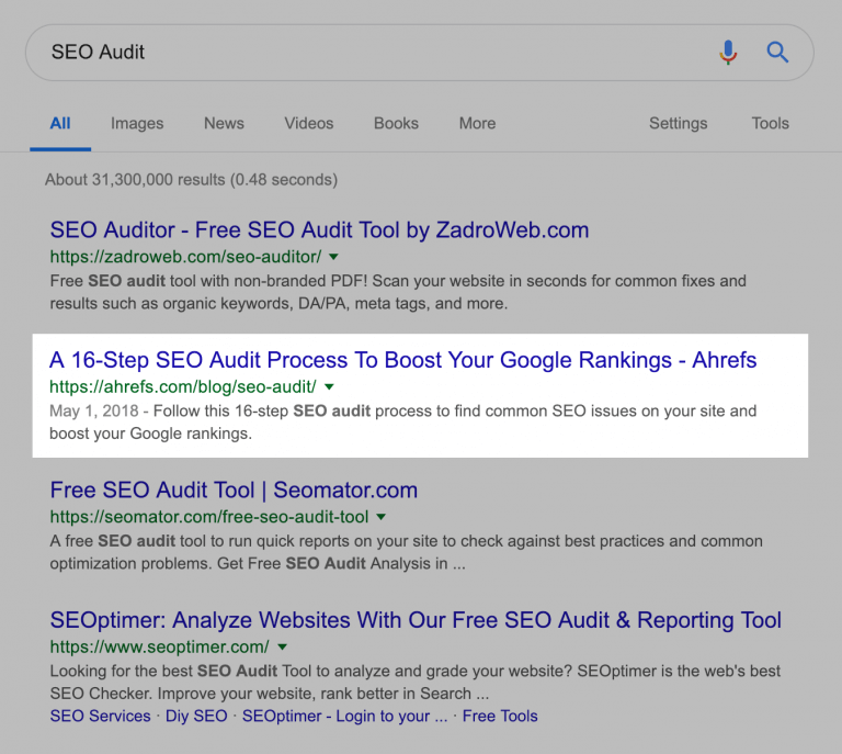 seo-audit-serps-with-ahrefs-highlight